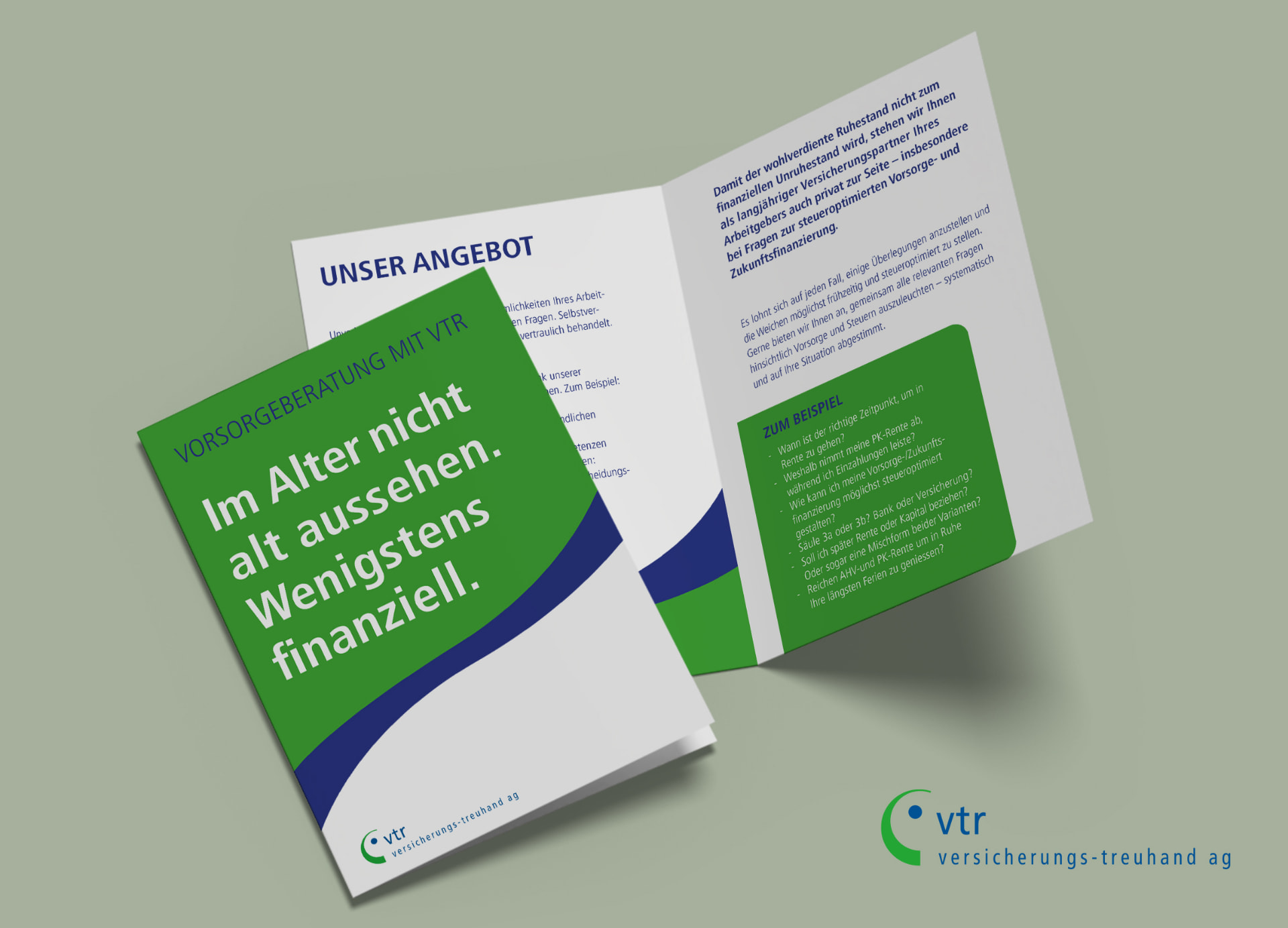 vtr Vorsorgeberatung Flyer